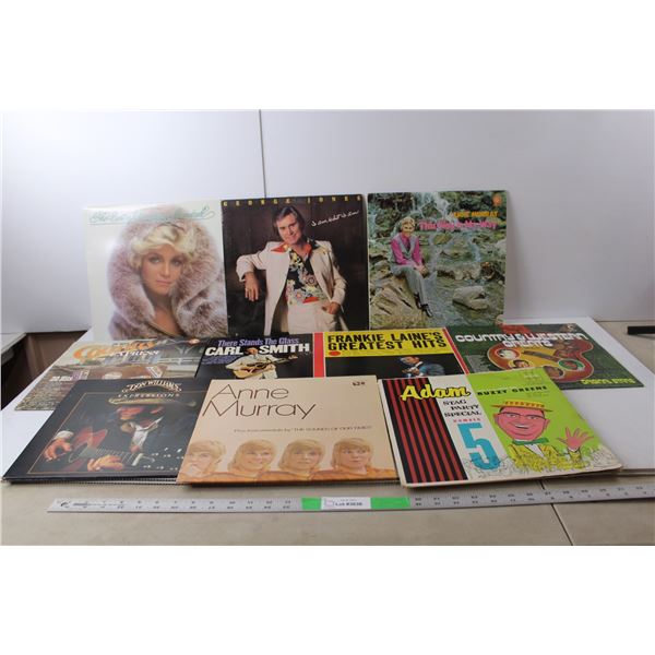(10) Records- Anne Murray, George Jones, Don Williams, Misc.