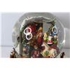 Image 2 : Santa Musical Snowglobe- As Is 8" Tall