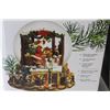 Image 4 : Santa Musical Snowglobe- As Is 8" Tall