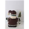 Image 2 : Hand Painted Santa Statue 11.5" Tall