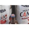 Image 6 : (2) Bubba/Mini Keg Molson Canadian Cans-Empty, Great Western Glass Beer Bottle and High Key Brewing