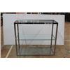 Image 1 : *Glass & Chrome Display Shelf - 48'' x 20'' x 42'' - Cannot Be Shipped