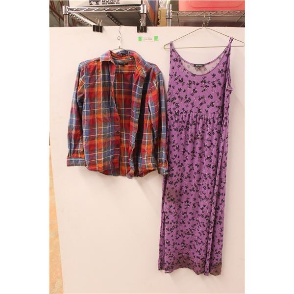 Large Ladies Dress and Shirt - Size M