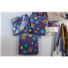 Image 7 : Banner Kit, Table Decoration Kits, Swirl Decorations, Napkins, Plastic Spoons and Colored Pencils