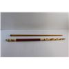 Image 4 : Budweiser Pool Cue 58'' L Assembled, 28 1/2'' L Disassembled