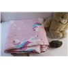 Image 4 : Plush Bear & Cactus Toys and Unicorn Blanket