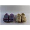 Image 5 : (2) Pairs of Slippers - Size 10 1/2'' L