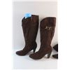 Image 4 : Ladies Knee Boots - Size 7 1/2''