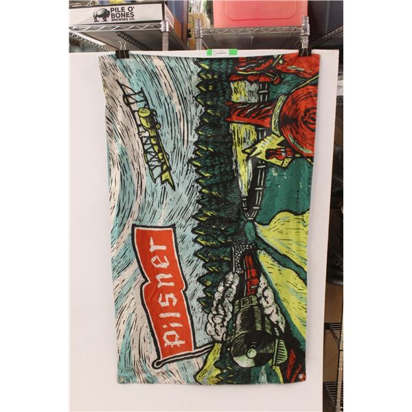 Saskatchewan Roughriders Flag 56'' x 34''