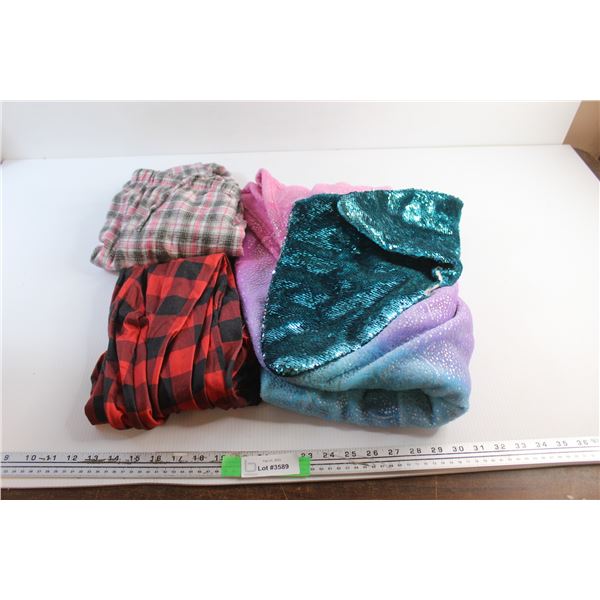 Mermaid Tail and (2) Pyjama Pants