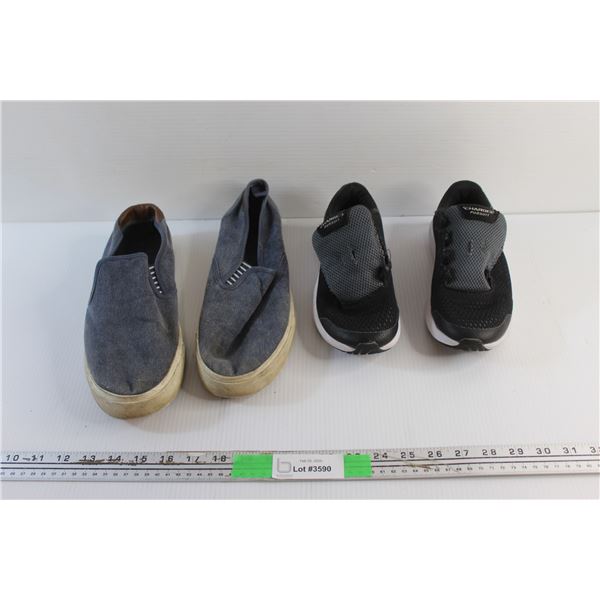 (2) Pairs of Sneakers - Size 11 and 3.5 Youth