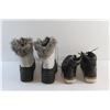 Image 6 : Pair of Ice Fields Winter Boots and Timberland Sneakers - Size 7