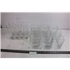 Image 1 : (18) Glass Vases (9 Round & 9 Rectangle)