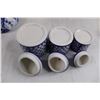 Image 3 : Picnic Box 15" x 8" x 7", (7) Japanese Ceramic Soup Bowls, (21) Ceramic Soup Spoons, (3) Ceramic Con