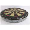 Image 4 : Dart Board - English Made 18" Dia - Does Not Include Darts