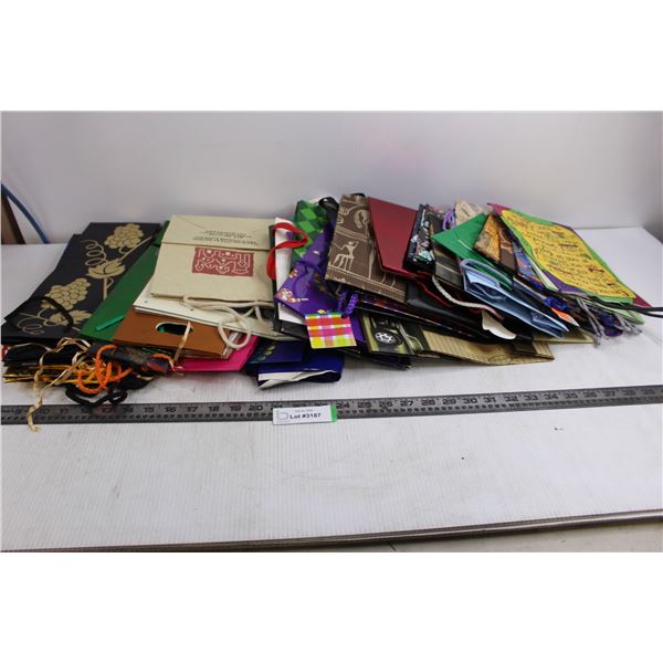 Assorted Gift Bags Lot