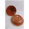 Image 2 : Moroccan Ceramic Serving Dish 9.5" Tall with Lid x 9" Dia