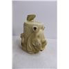 Image 2 : Glazed Ceramic "Asian Themed" Horse Statue, Foxy Ladies Swivel Hip Figurine 9" Tall, Animal Spirits 