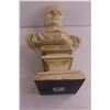 Image 2 : Marble Look Plastic Bust of Julius Caesar 18.5" Tall x 11" Wide