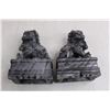 Image 2 : The Bombay Company - Soap Stone Foo Dog Pair with Original Box - 6" Tall