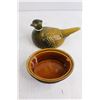 Image 2 : Hen-On-Nest Casserole Dish from Portugal - Dish is 6" x 5" x 2.5"