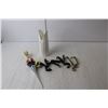 Image 3 : *(2) Curtain Rods- As Is, Vase, Christmas Decorations, Misc.