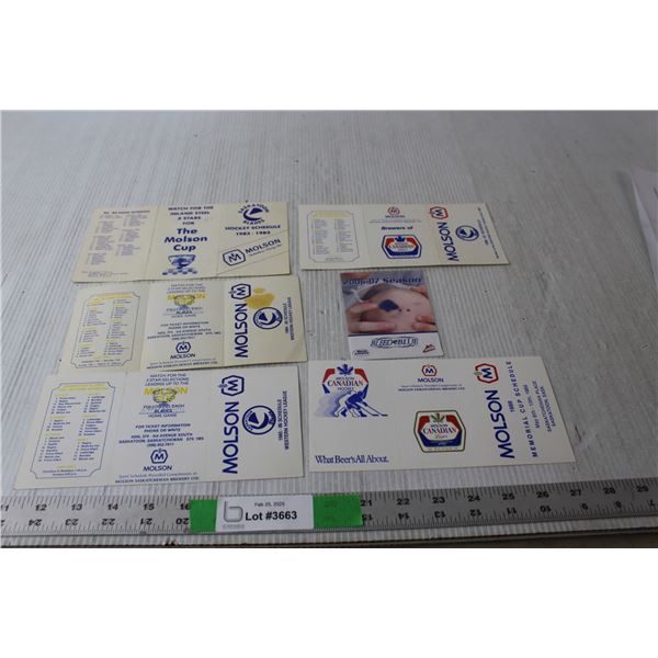 Saskatoon Blades WHL Hockey Schedules 1982-87 and 2006 & 1989 Memorial Cup Schedule