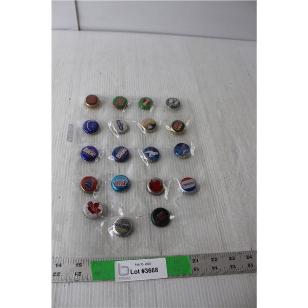 (19) Beer Bottle Caps
