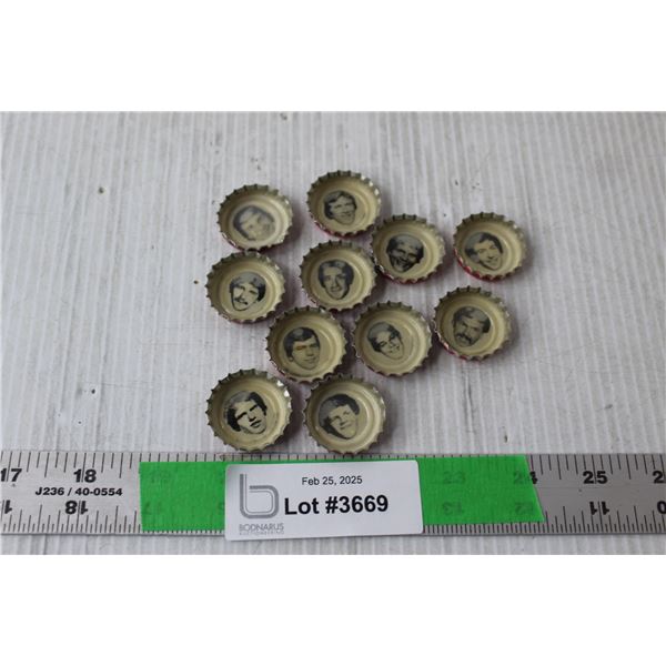 (11) Pepsi NHL Player Bottle Caps- 1980-81