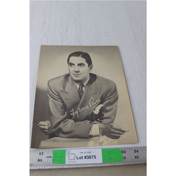 8" x 10" Tyrone Power Photo