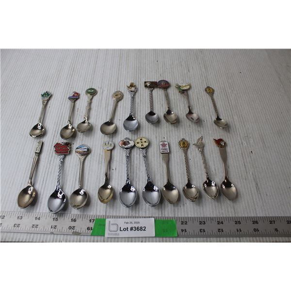 Vintage Collector Spoons- Ottawa Senators, Calgary '88 Olympics, P.A. Raiders, Misc.