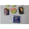 Image 2 : (9) Vintage Political Buttons- Ed Broadbent, Don Mills, Scott Ruston