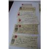 Image 3 : Vintage Bank of Toronto Cancelled Cheques- 1920s