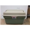 Image 1 : *Rubbermaid Storage Tote 18" Tall x 32" Long x 20" Wide