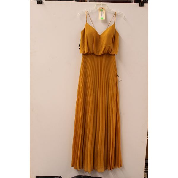 *Sorella Vita Yellow Chiffon Gown Size 10