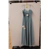 Image 2 : *Sorella Vita Blue Chiffon Gown Size 10