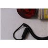 Image 4 : Safety Vehicle Beacon, (2) Red Safety Taillights, Replacement Mirror Head - NOS