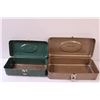 Image 3 : (3) Metal Tool Boxes - Assorted Sizes & Styles