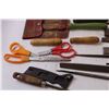 Image 4 : Tool Lot: Files & Rasps & Scissors, Misc