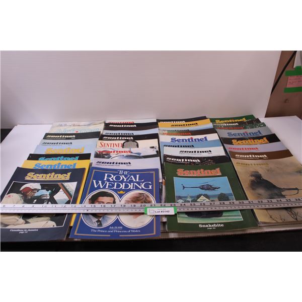 (31) Canadian Forces Magazines - 1980's, Royal Wedding Magazine, (2) Airforce 1980's Editions