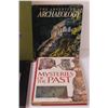 Image 3 : (4) Books: World Atlas Book, Mystic Places, Mysteries of the Past, Archaeology Book