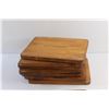 Image 2 : (8) Wooden Cutting Boards 12'' x 9''