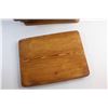Image 3 : (8) Wooden Cutting Boards 12'' x 9''