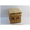 Image 2 : (10) Hot Dish Wooden Trivets 9'' x 9''