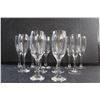 Image 2 : (12) Glass Champagne Goblets