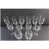 Image 3 : (12) Glass Champagne Goblets
