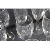 Image 4 : (12) Glass Champagne Goblets