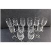 Image 3 : (12) Glass Champagne Goblets
