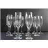 Image 3 : (12) Glass Champagne Goblets