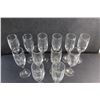 Image 3 : (12) Glass Champagne Goblets